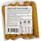 Natural Pulse Cheezy Kale and Cashew Vegan Sausages | Harris Farm Online