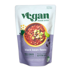 Vegan Made Easy Black Bean Fiesta 430g | Harris Farm Online