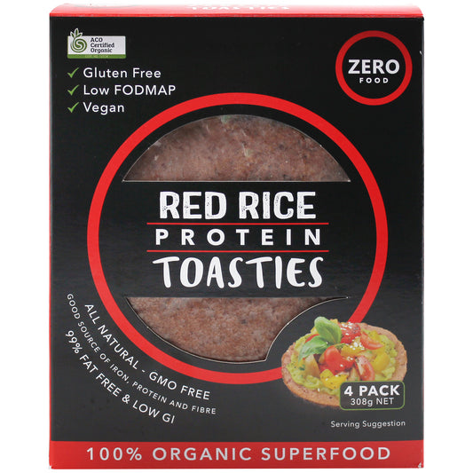 Zero Food Red Rice Protein Toasties | Harris Farm Online