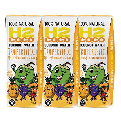 H2Coco - Coconut Water - Troperiffic (3 x 200mL)