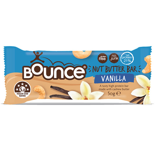 Bounce Nut Butter Bar Vanilla 50g