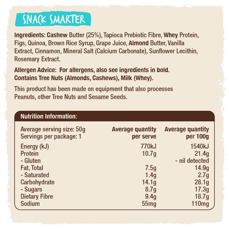 Bounce Nut Butter Bar Vanilla 50g