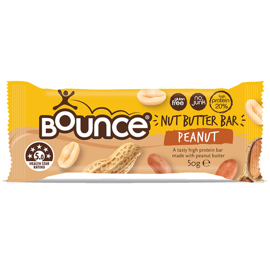 Bounce - Nut Butter Bar - Peanut (50g)