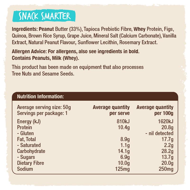 Bounce - Nut Butter Bar - Peanut (50g)