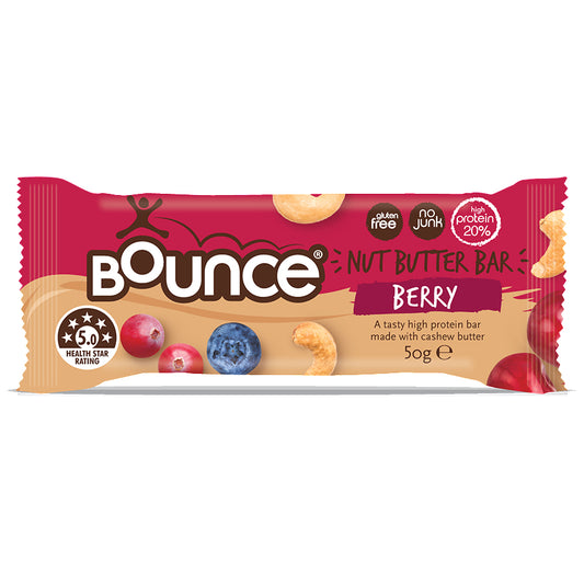 Bounce - Nut Butter Bar - Berry (50g)