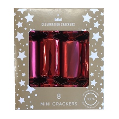 Celebration Crackers Mini Red Diamond Pack x8