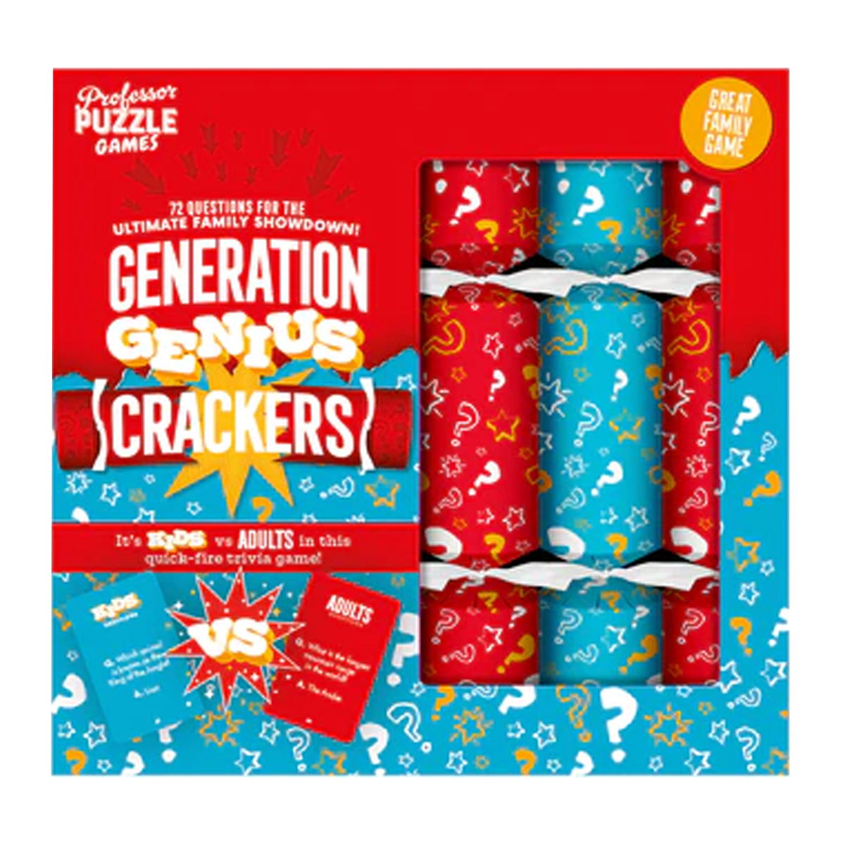 Celebration Crackers Large 12 Inch Generation Genius Pack x6
