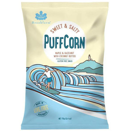 Brookfarm PuffCorn Sweet and Salty | Harris Farm Online
