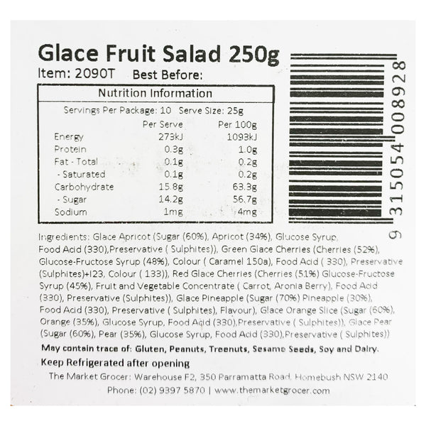 The Market Grocer Glace Fruit Salad | Harris Farm Online