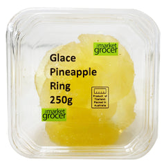 The Market Grocer Glace Pineapple Ring 250g