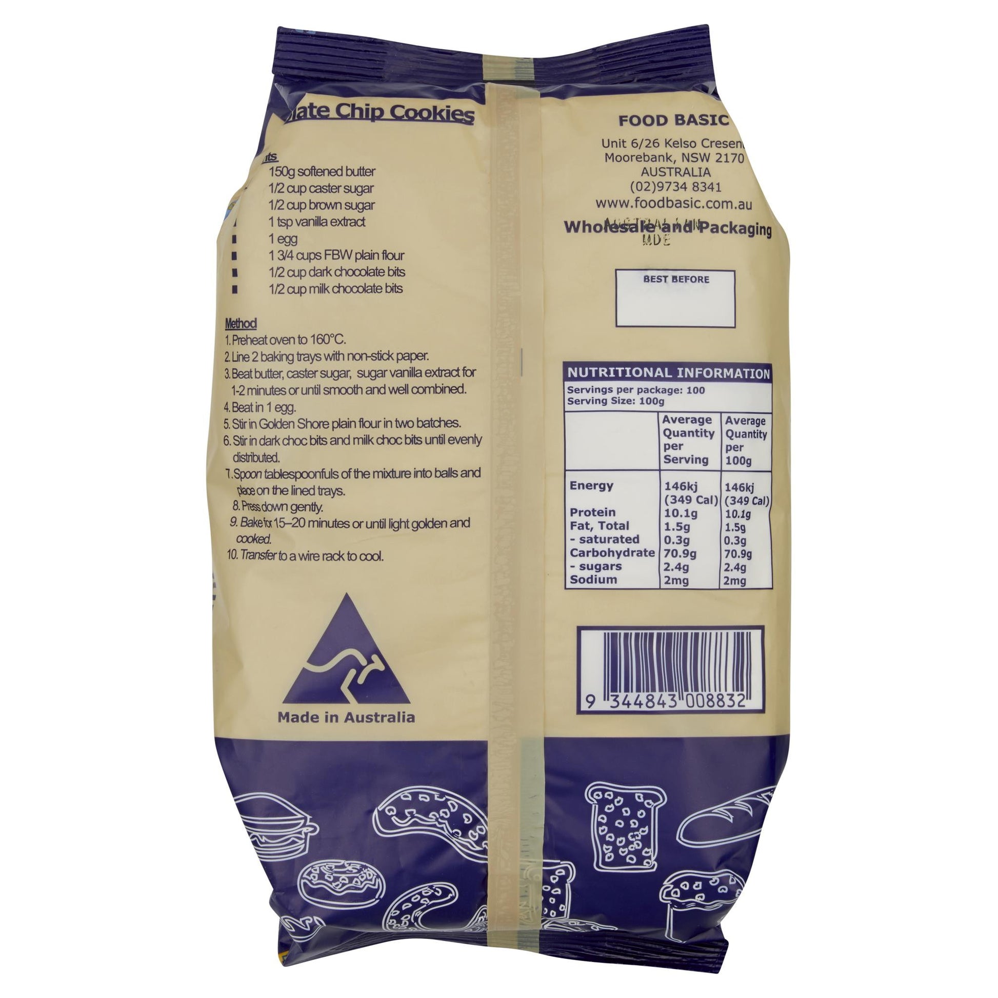 Golden Shore Plain Flour Multipurpose | Harris Farm Online