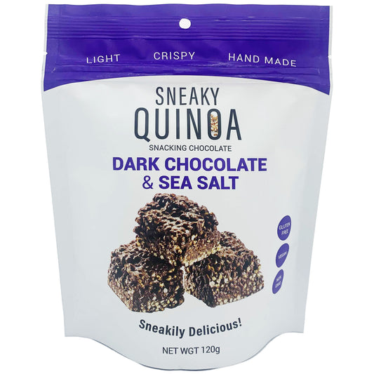 Sneaky Quinoa Dark Chocolate and Sea Salt | Harris Farm Online