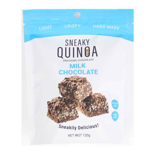 Sneaky Quinoa Milk Chocolate 120g