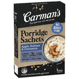Carman's Porridge Sachets Apple, Sultana and Cinnamon | Harris Farm Online