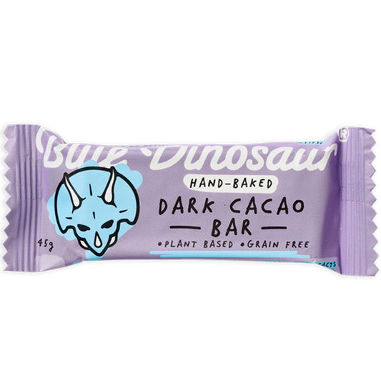 Blue Dinosaur Dark Cacao Paleo Bar | Harris Farm Online