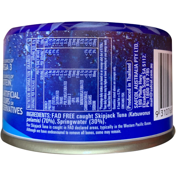 Safcol Tuna In Springwater 95g