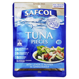 Safcol Tuna Pieces Lemon and Cracked Pepper in Springwater 100g