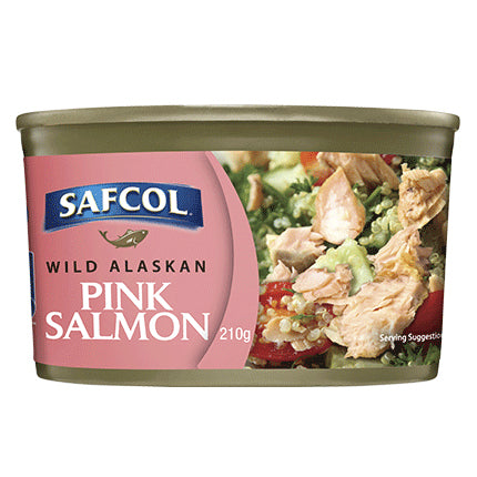 Safcol Wild Alaskan Pink Salmon 210g
