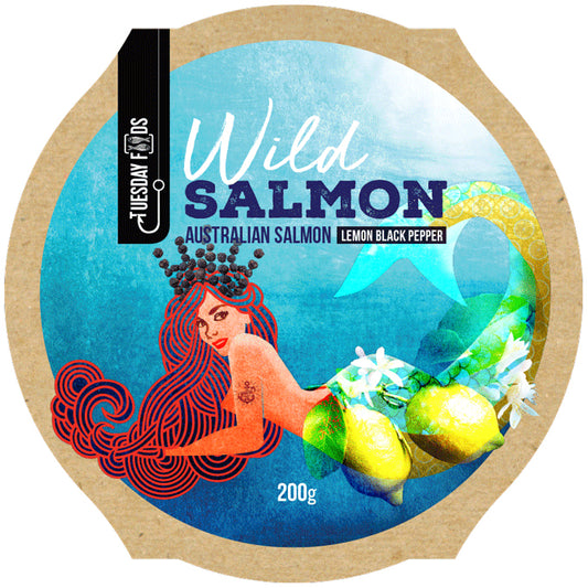 Tuesday Foods Salmon Lemon Black Pepper | Harris Farm Online