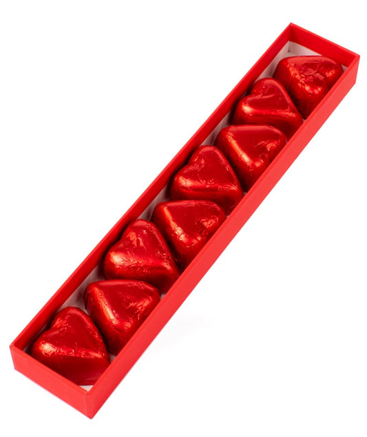 Cachet Rectangle Red Heart Box 90g