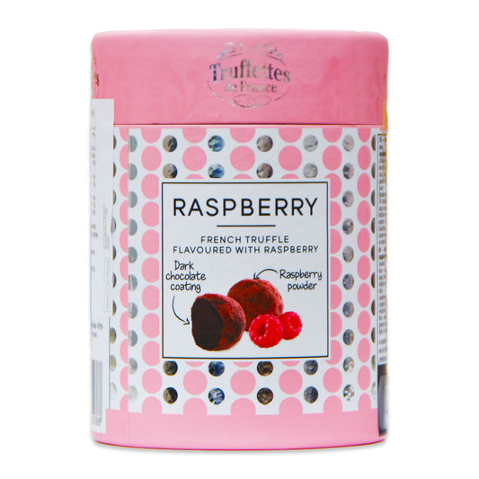 Truffettes de France Raspberry Dusted Chocolate Truffles 130g | Harris Farm Online