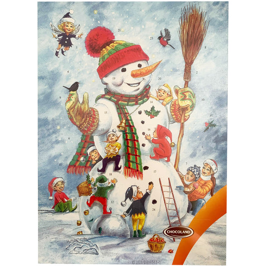 Chocoland Milk Chocolate Advent Calendar Snowman Tree | Harris Farm Online