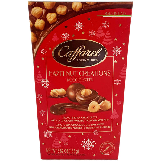 Caffarel Milk Chocolate Hazelnut Creations Nociolotta Gift Box | Harris Farm Online