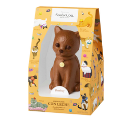 Simon Coll Milk Chocolate Cat in Carton 165g