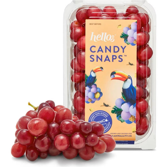 Grapes Red Candy Hearts 400g