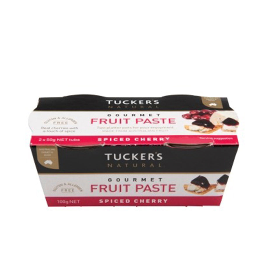 Tuckers Spiced Cherry Fruit Paste | Harris Farm Online