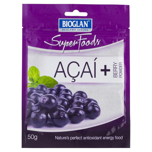Bio Glan Super Foods Acai Berry Powder 50g , Grocery-Cooking - HFM, Harris Farm Markets
 - 1