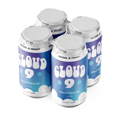 Akasha Brewing Company Cloud 9 Hazy IPA Can 4 x 375ml