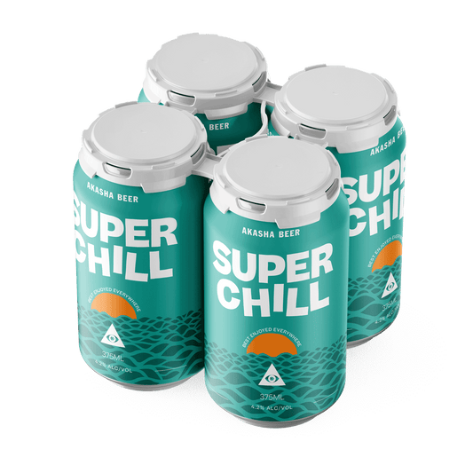 Akasha Brewing Company Super Chill Can 4 x 375ml