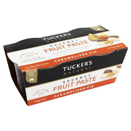 Tuckers Caramelised Fig Fruit Paste | Harris Farm Online