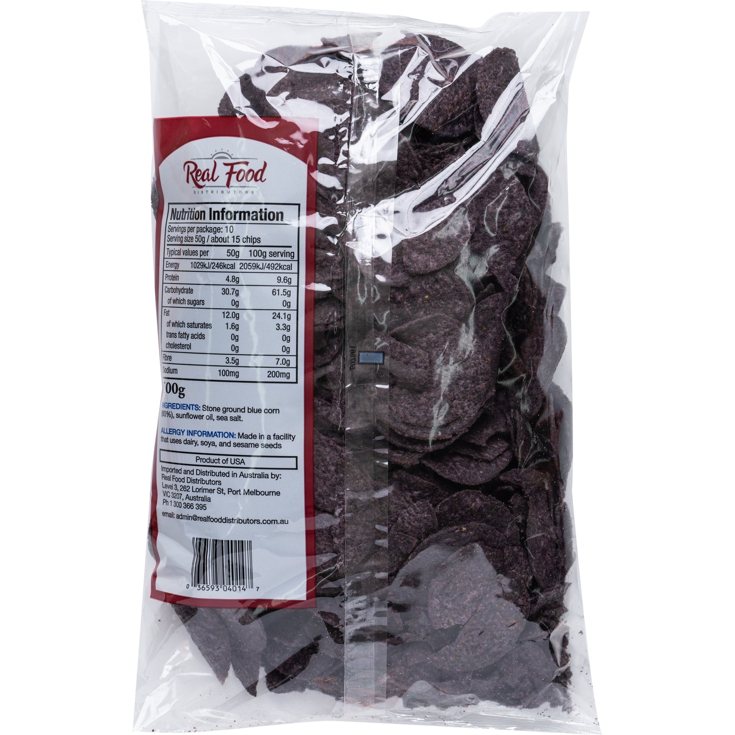 Real Food Blue Corn Chips | Harris Farm Online