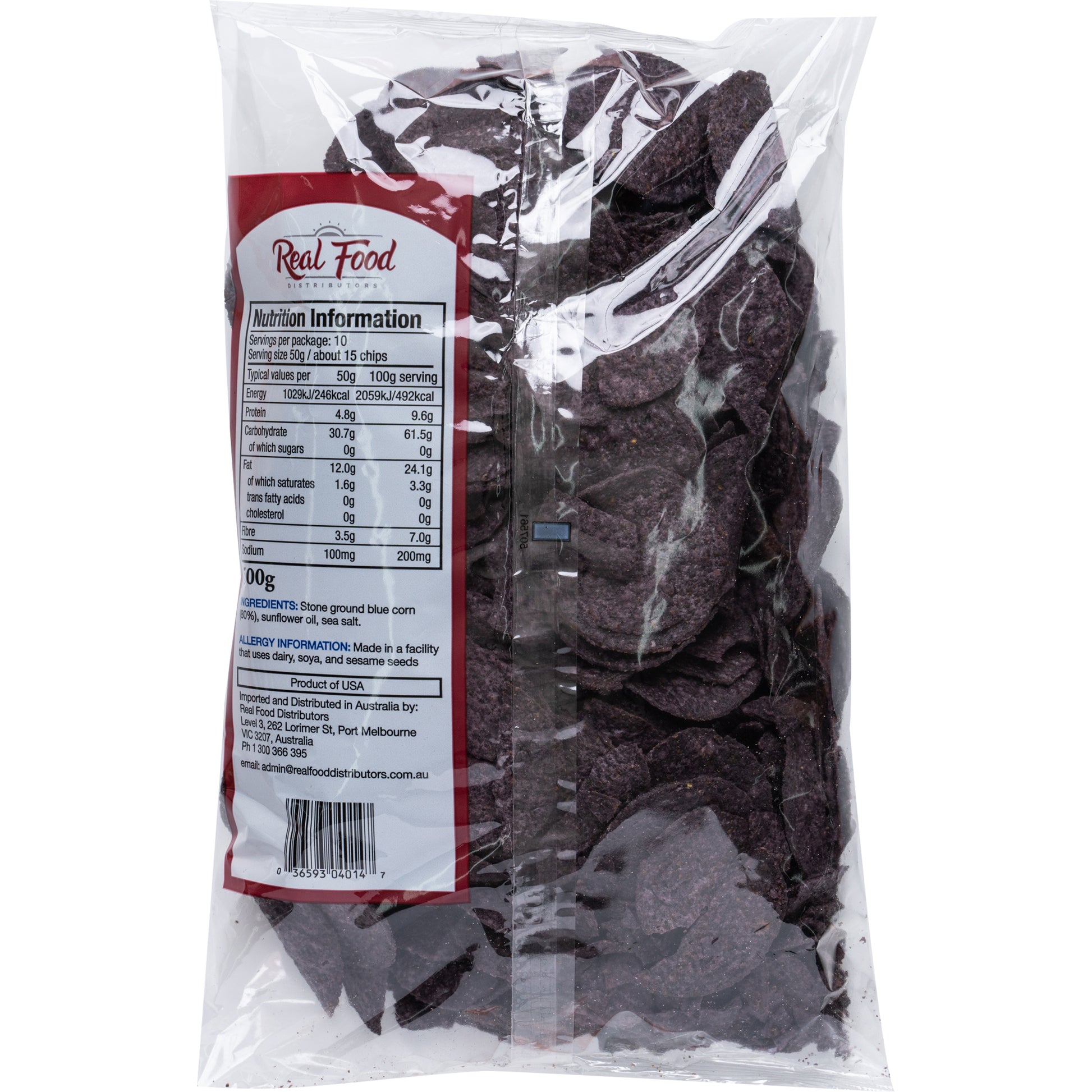 Real Food Blue Corn Chips | Harris Farm Online