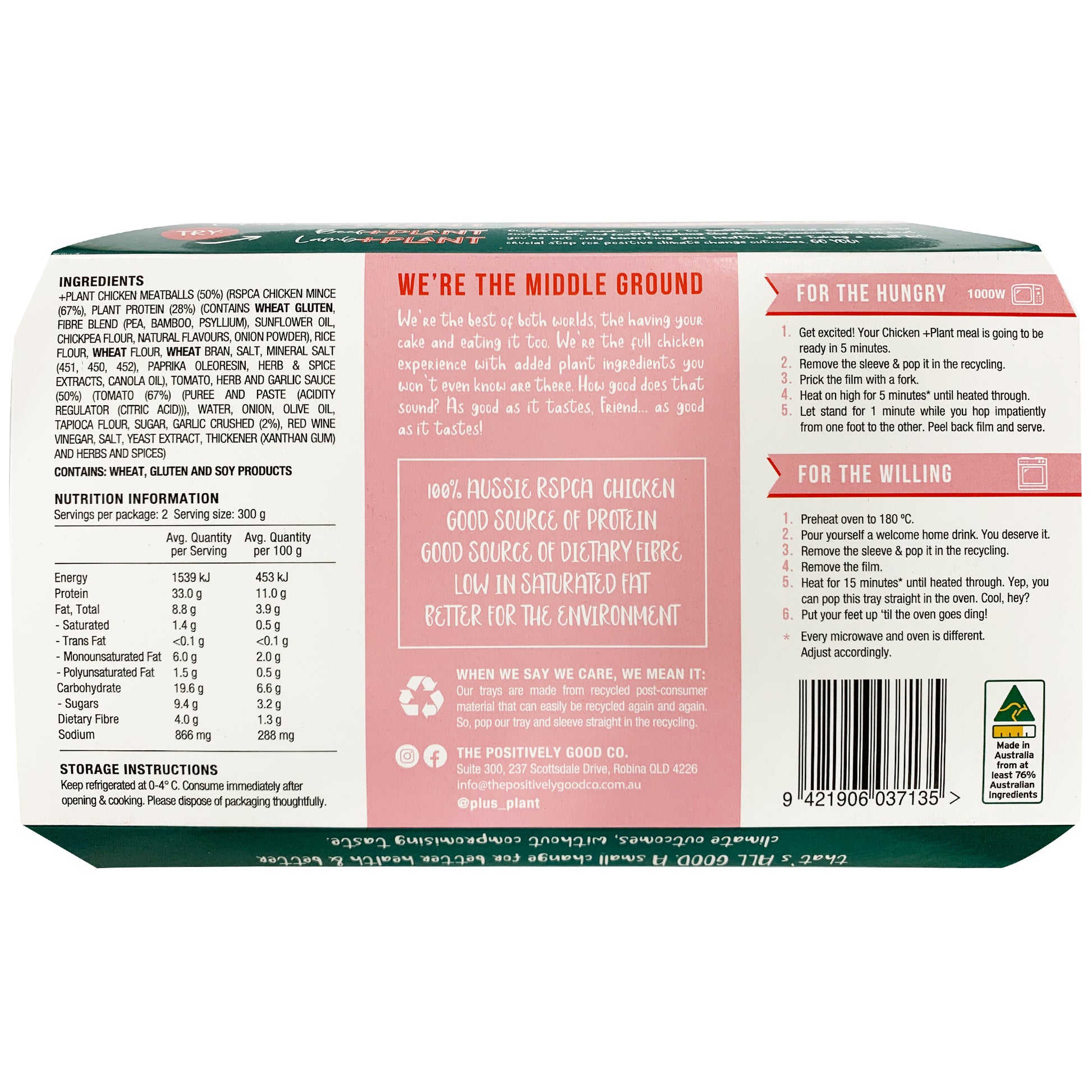 Plus Plant Chicken Meatballs | Harris Farm Online