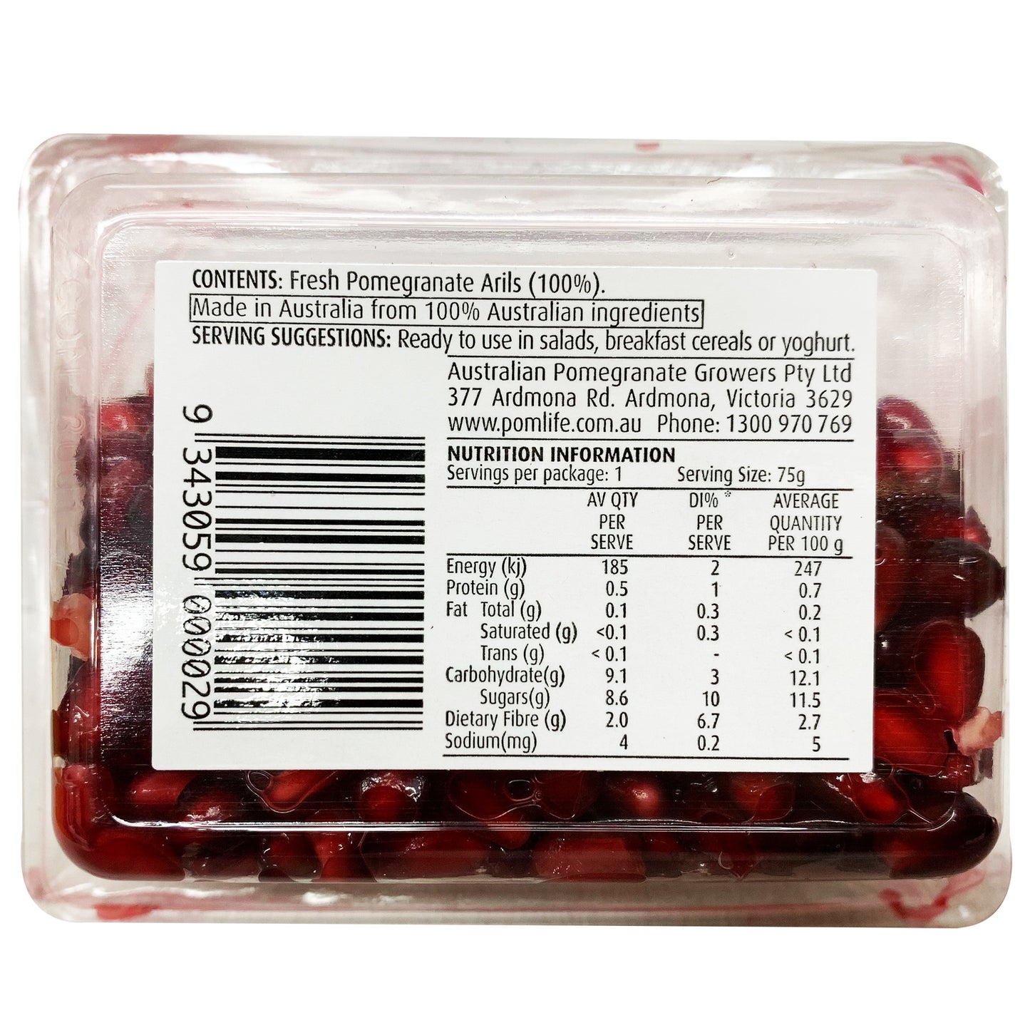 Pomegranate Arils | Harris Farm Online