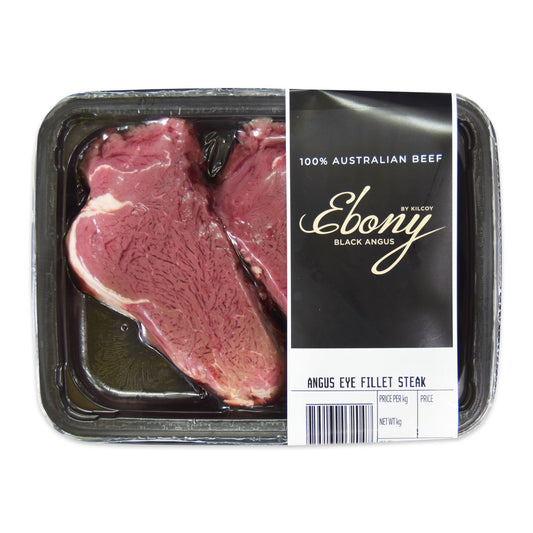 Kilcoy Ebony Grain Fed Eye Fillet Steak | Harris Farm Online