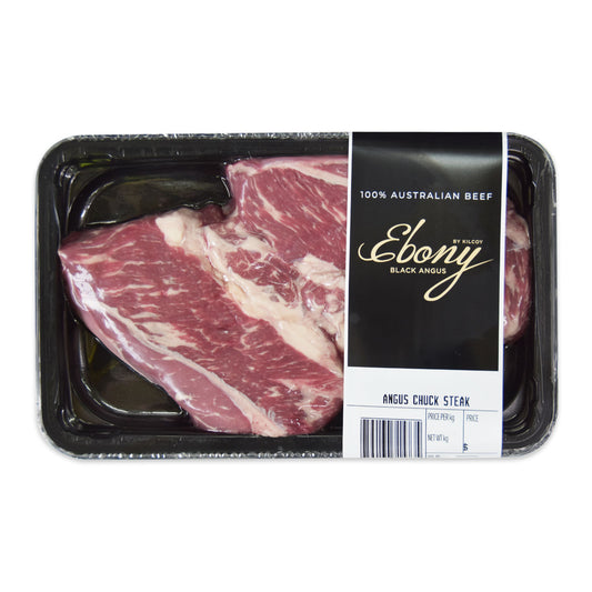 Kilcoy Ebony Grain Fed Beef Chuck Steak | Harris Farm Online