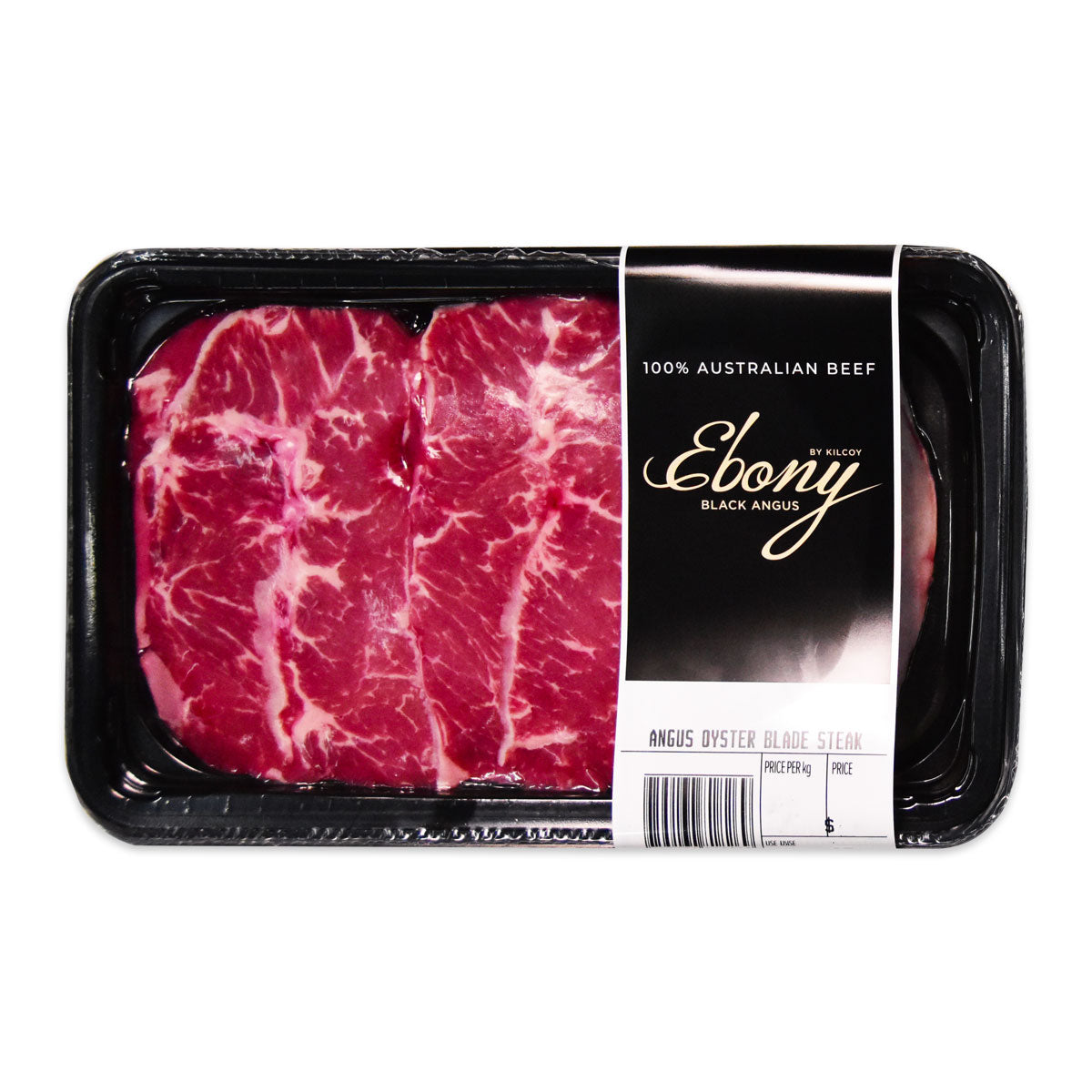 Kilcoy Ebony Grain Fed Beef Oyster Blade Steak 400g-600g | Harris Farm Online