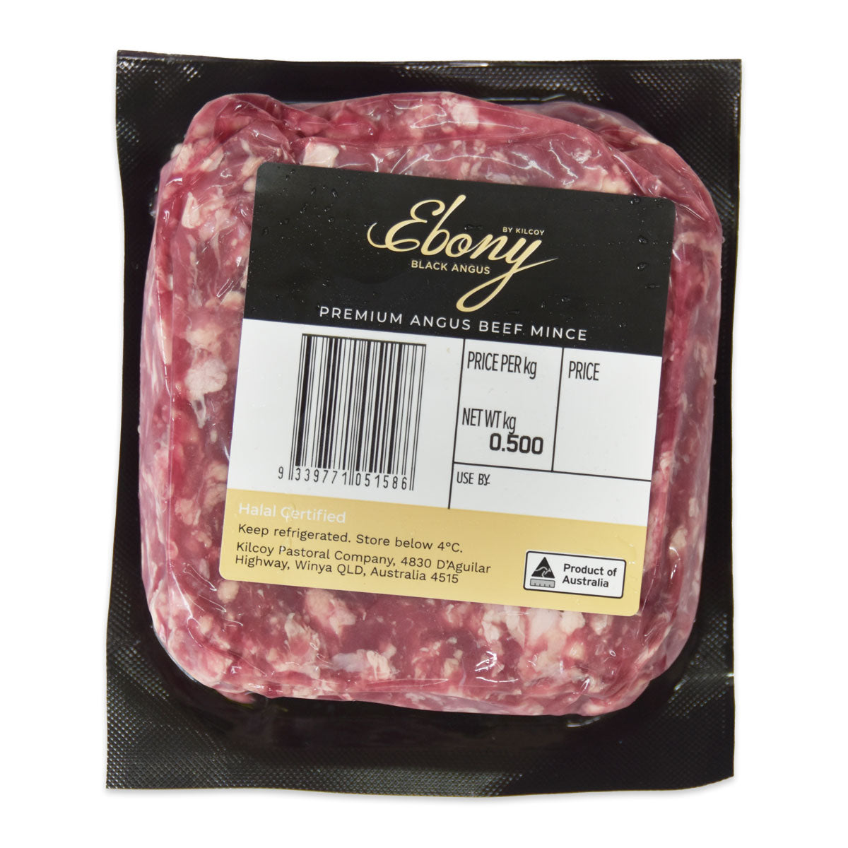 Kilcoy Ebony Grain Fed Beef Premium Mince 500g | Harris Farm Online