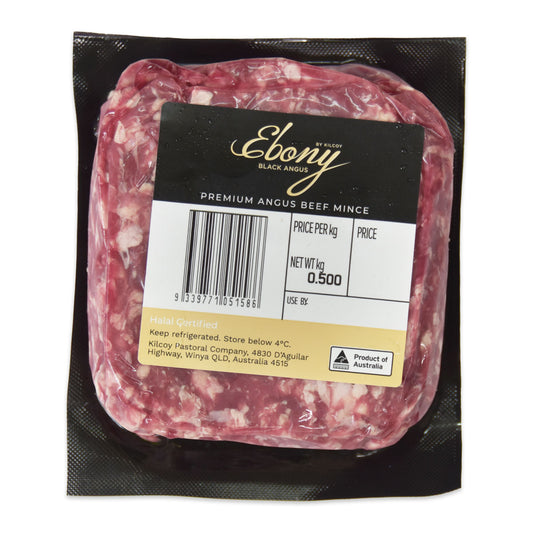 Kilcoy Ebony Grain Fed Beef Premium Mince 500g | Harris Farm Online