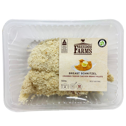 Freedom Farms Breast Schnitzel 500g