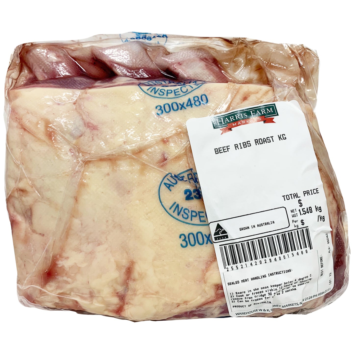 Beef Standing Rib Roast 1.2kg-1.8kg