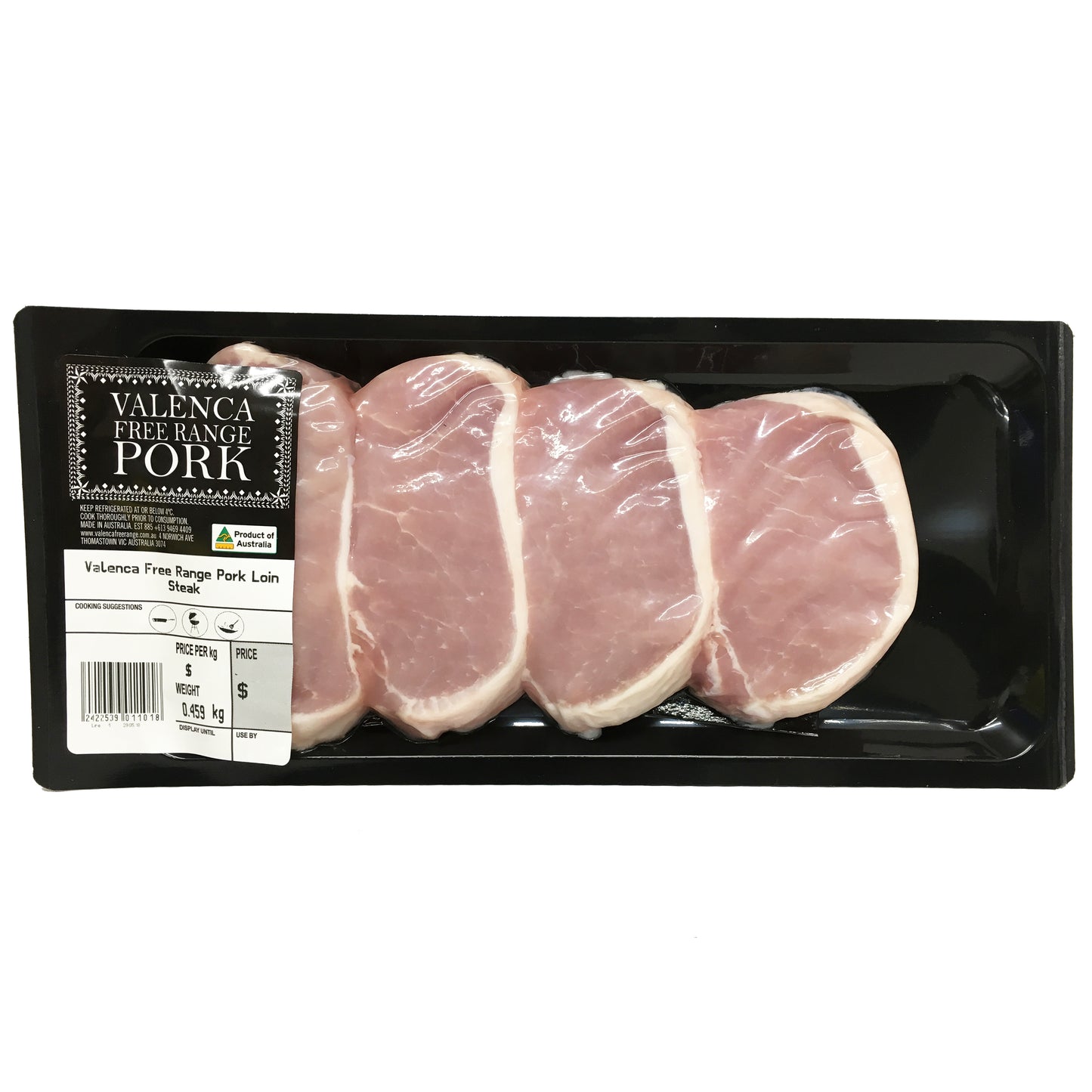 Pork - Loin Steak (350-550g) Valenca