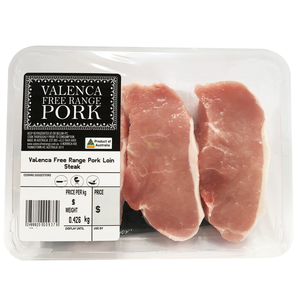 Valenca - Pork Loin Steaks - Free Range | Harris Farm Online