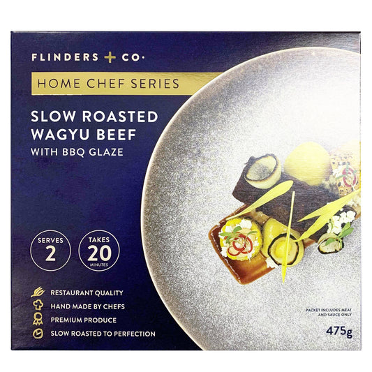 Flinders and Co Slow Roasted Wagyu Beef with BBQ Glaze | Harris Farm Online