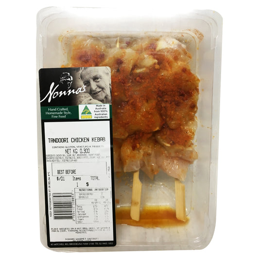  Nonnas Tandoori Chicken Kebabs | Harris Farm Online