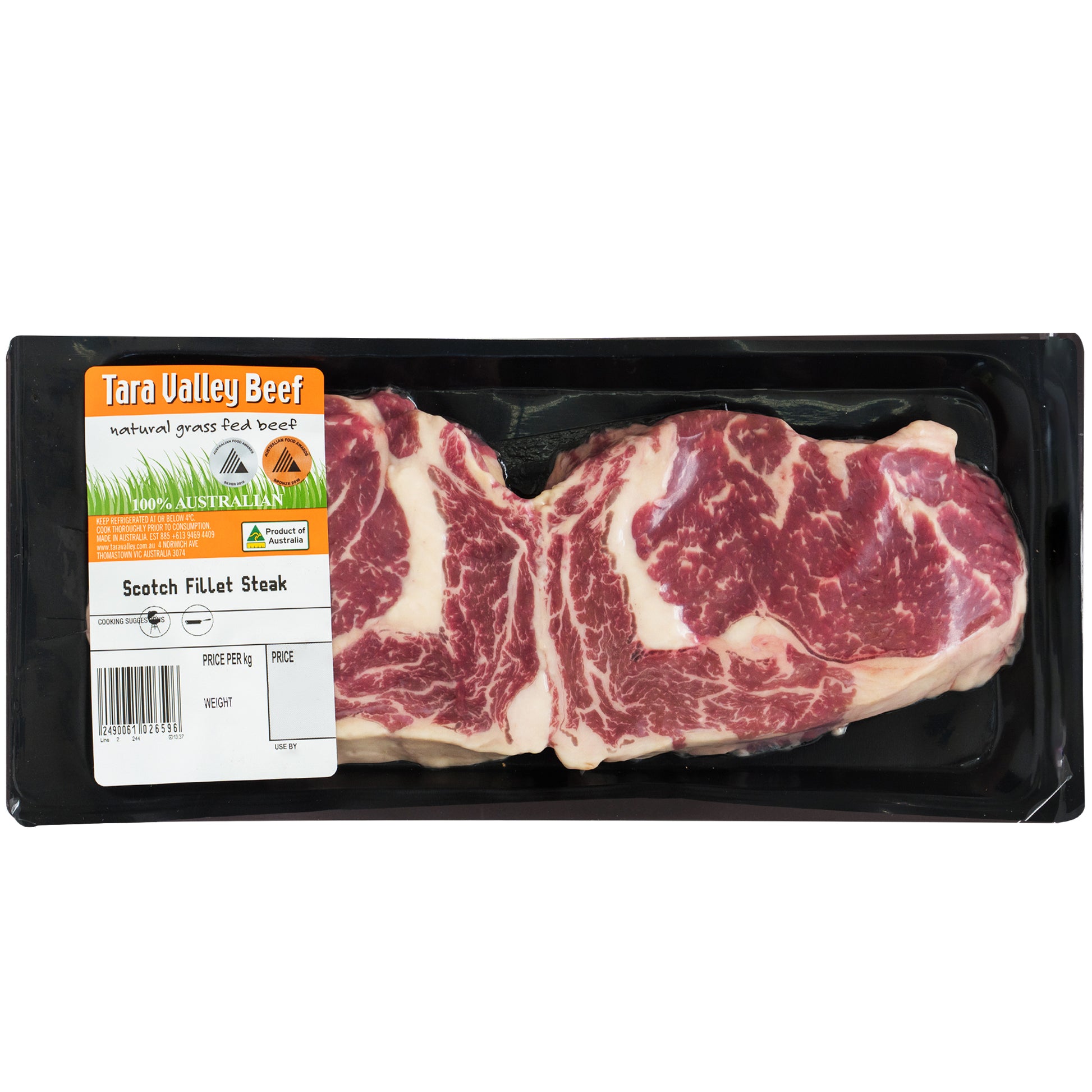 Tara Valley Grass Fed Beef Scotch Fillet Steak | Harris Farm Online